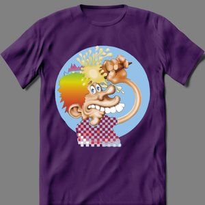 GRATEFUL CLOWN ART CONCERT SHIRT